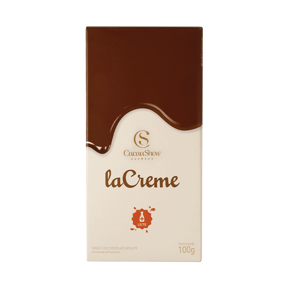  Barra De Chocolate Lacreme 100 gr