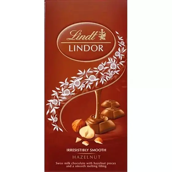 Barra De chocolate Lindt Avelã