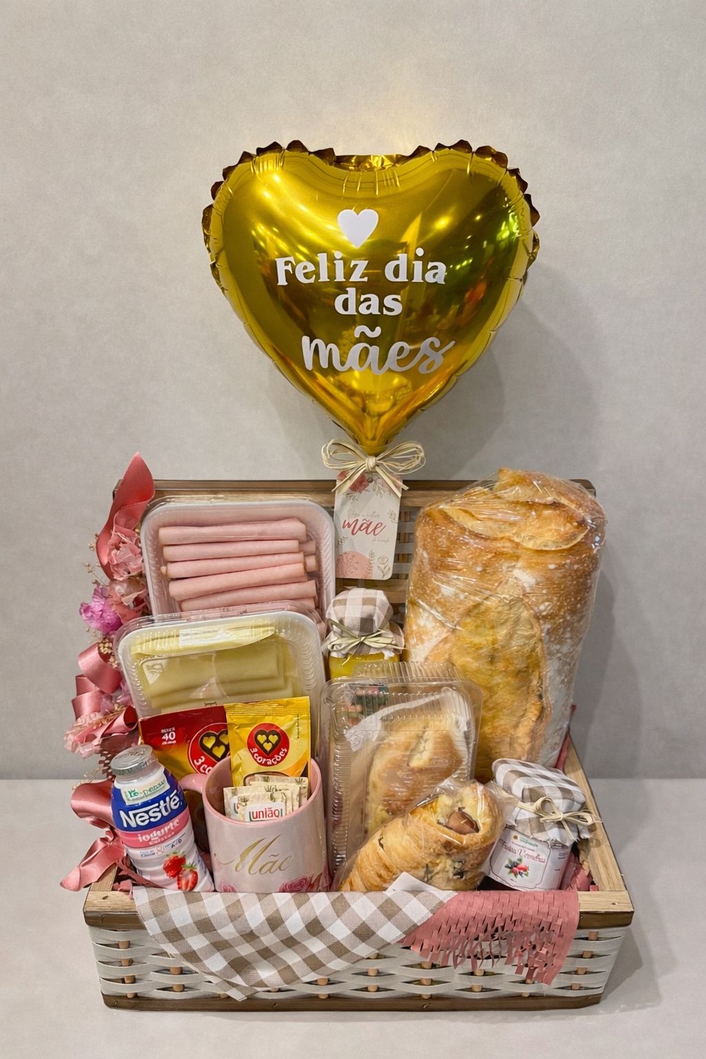 CESTA DE CAFE DA MANHA  AMOR DE MAE