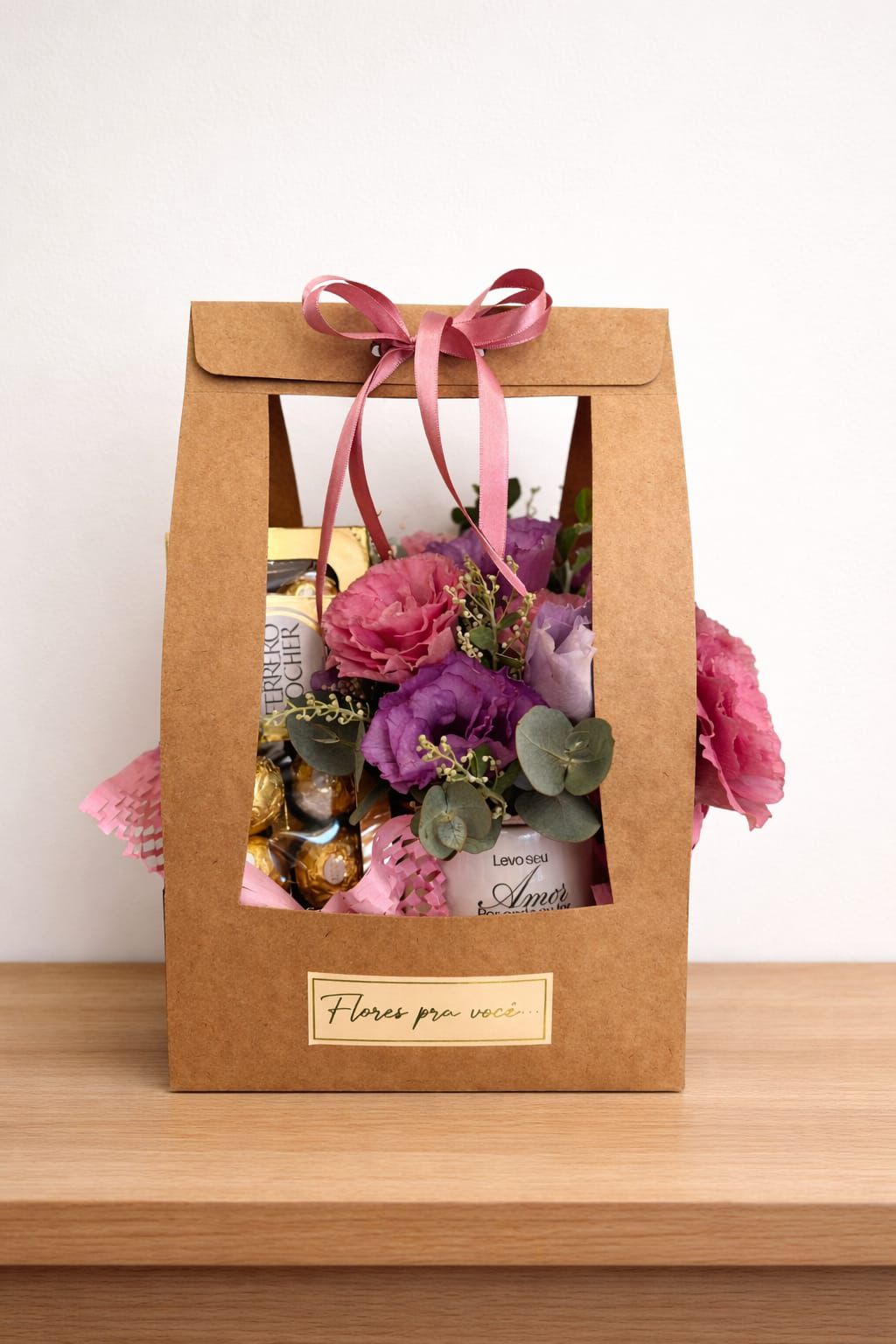 BAG LEVO SEU AMOR POR ONDE EU FOR